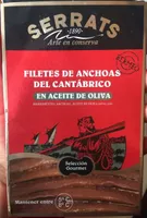 Filetes de anchoas del Cantábrico