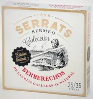 Berberechos de las Rías Gallegas al natural