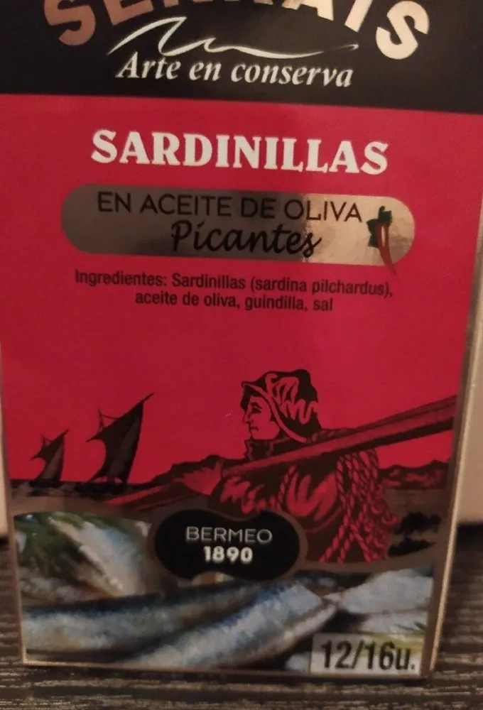 Sardinillas en aceite de oliva picantes