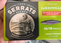 Sardinilla en aceite de oliva con picante