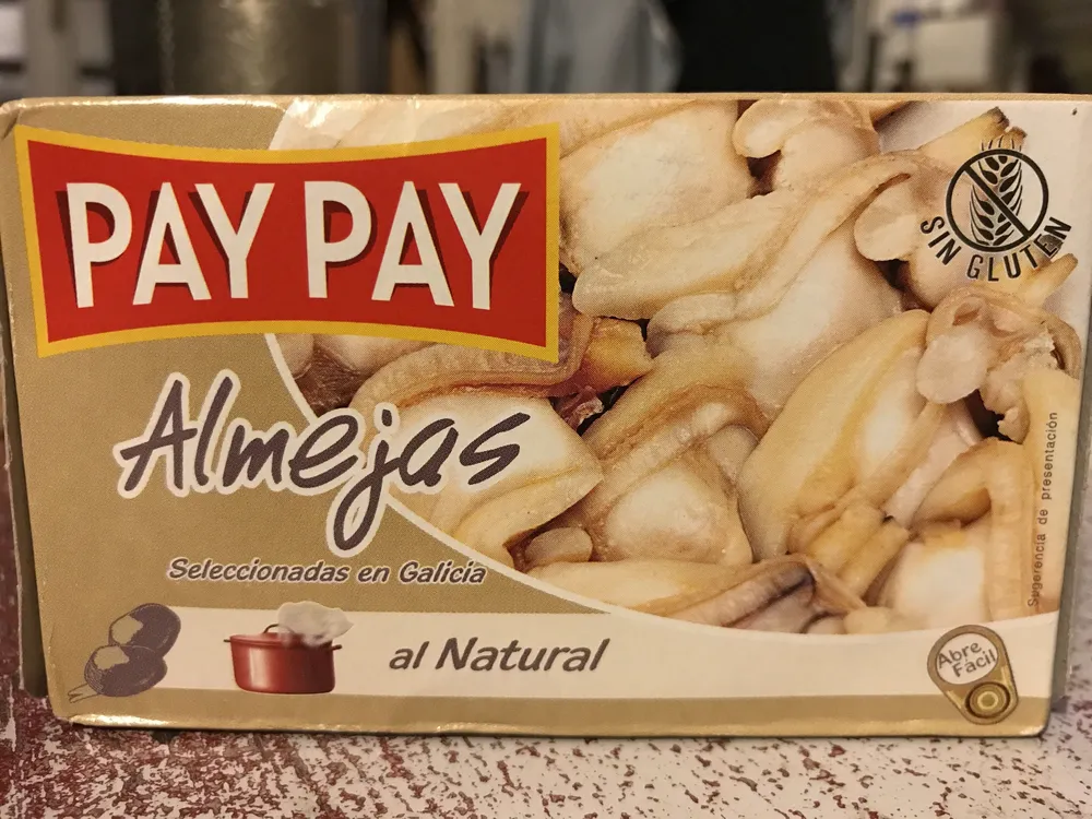 Almejas Pay Pay Natural Ol