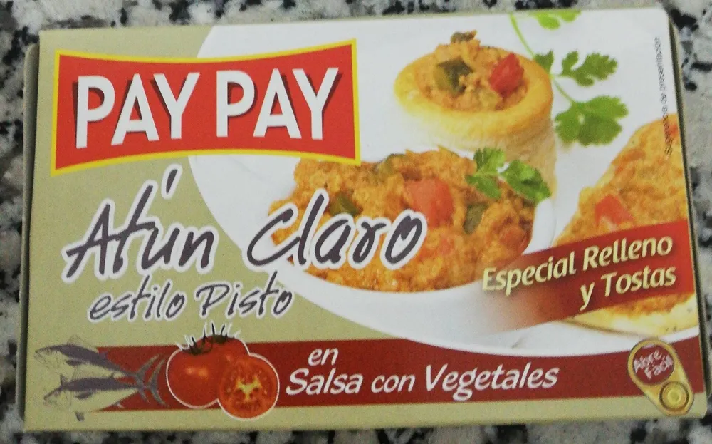 Atún con pisto