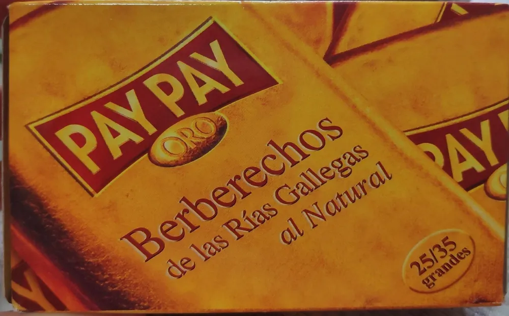 Berberechos de las Rías Gallegas
