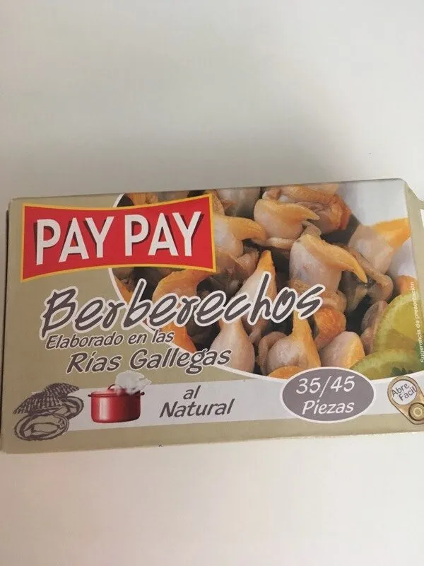 Berberechos pay pay