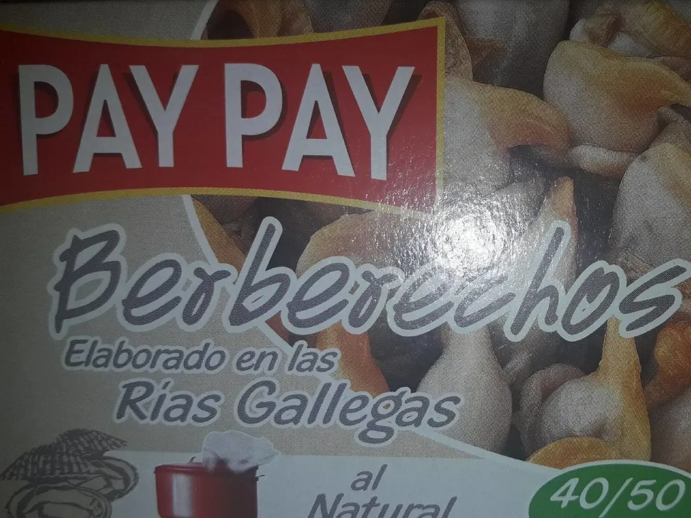 Berberechos pay pay
