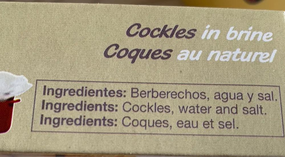 Berberechos Pay-pay 55 / 65P