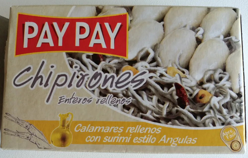 Chipirones rellenos