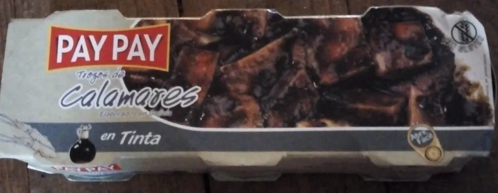 Trozos de Calamares en Tinta