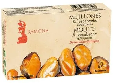Moules Escabeche 25 / 35 Ramona