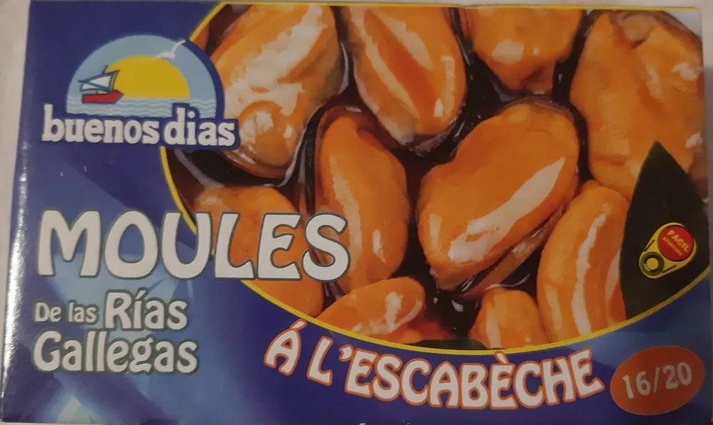 Moules à l'escabèche