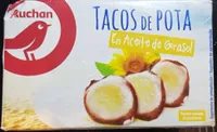 Tacos de pota en aceite de girasol