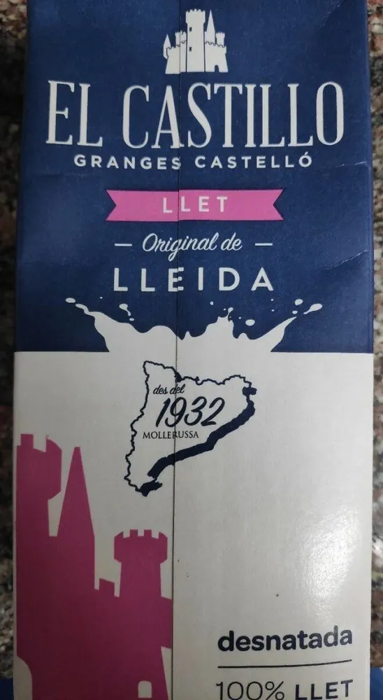 Llet desnatada