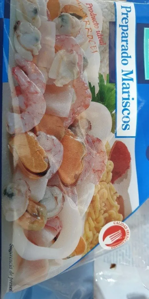 Preparado mariscos