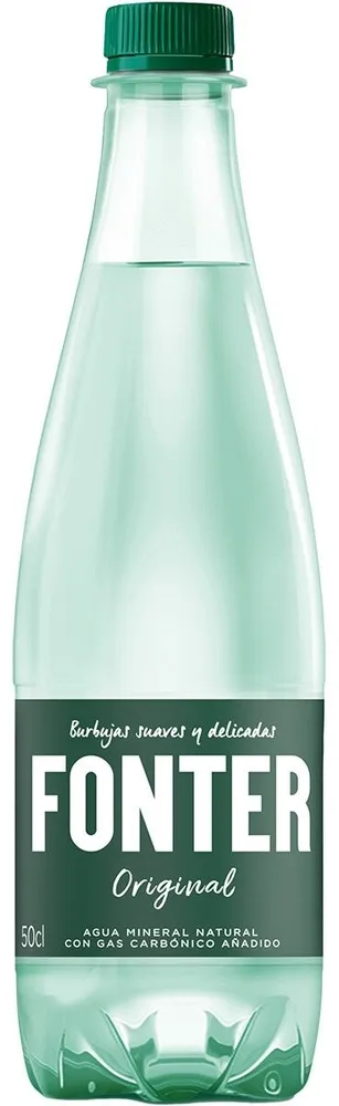 Agua Mineral Natural con Gas