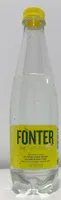 Agua mineral natural con gas