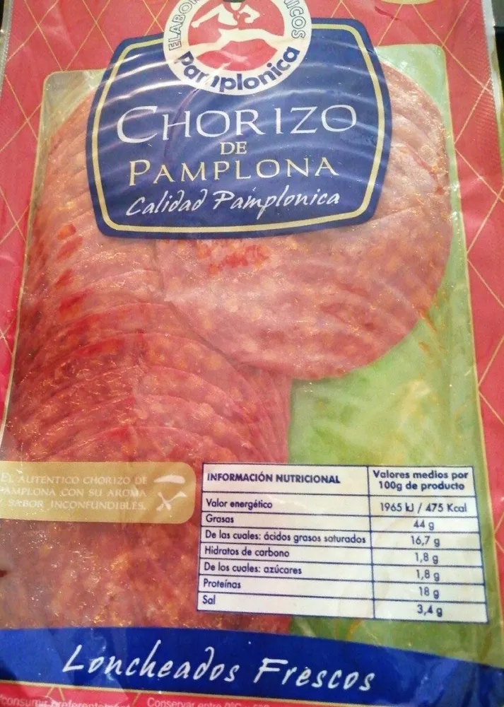 Chorizo de pamplona