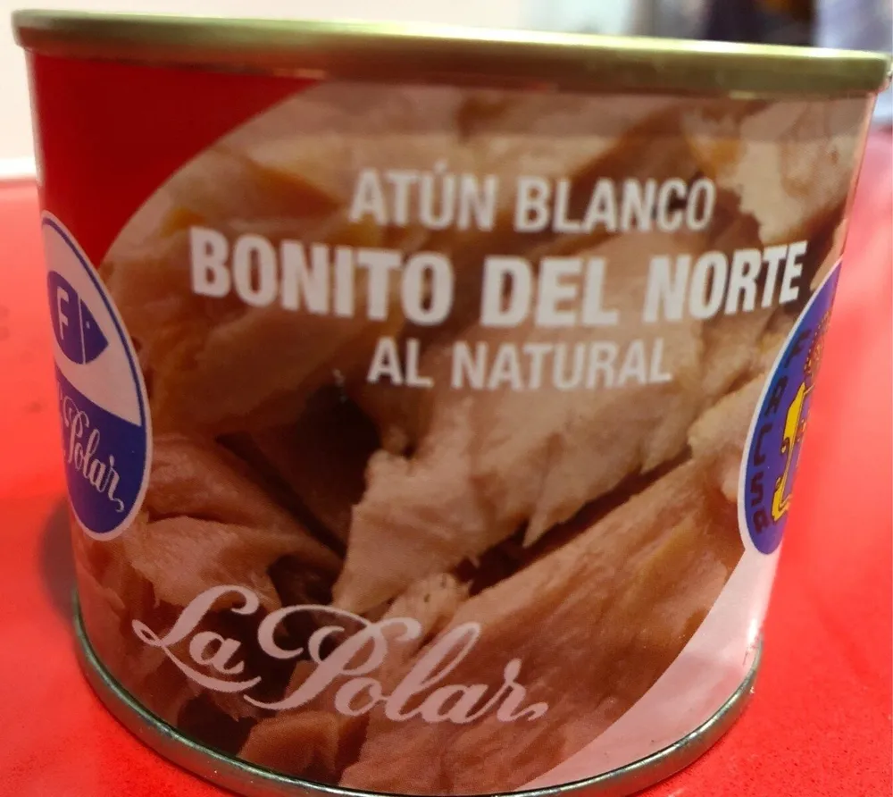 Bonito blanco del norte al natural