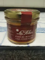 Paté de bonito con pimientos