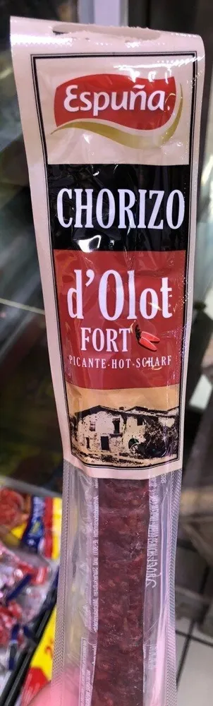 Chorizo d'olot fort