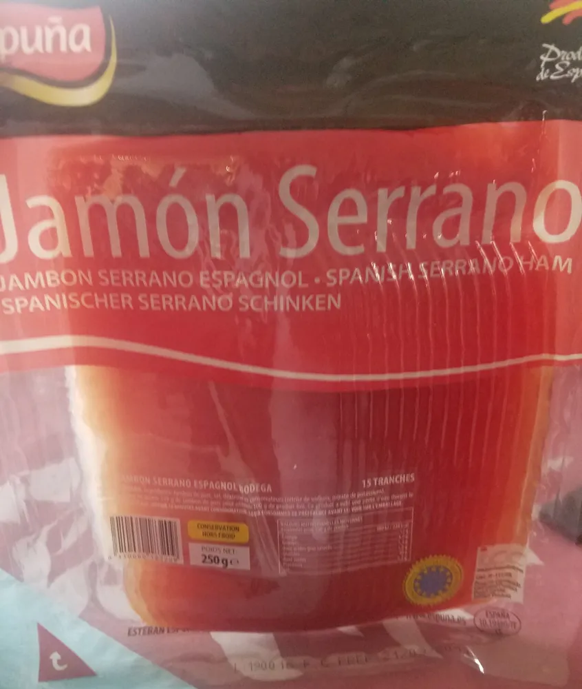 JAMON CURADO BODEGA