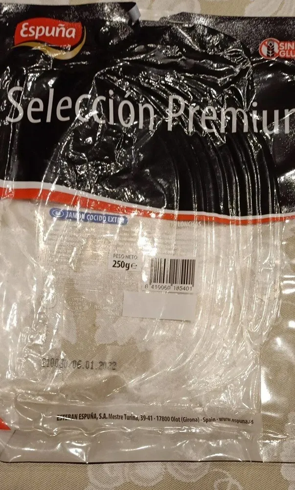 Jamón cocido extra