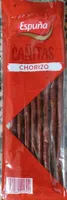 Cañitas de chorizo