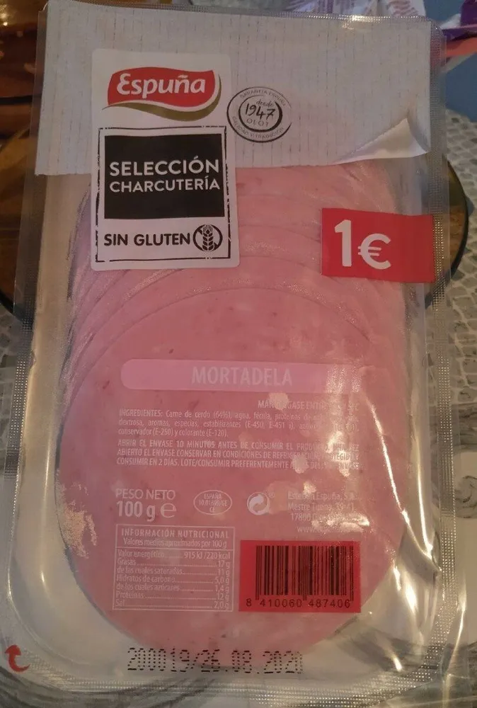 Mortadela espuña