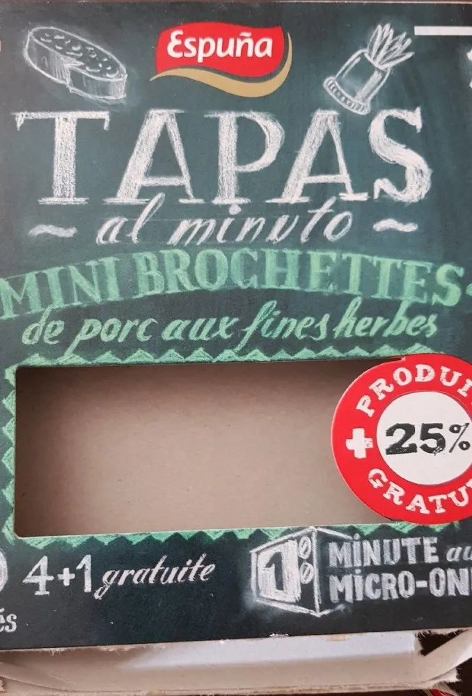 Tapas mini brochettes