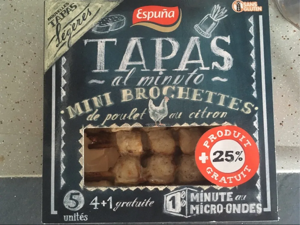 Tapas al minuto