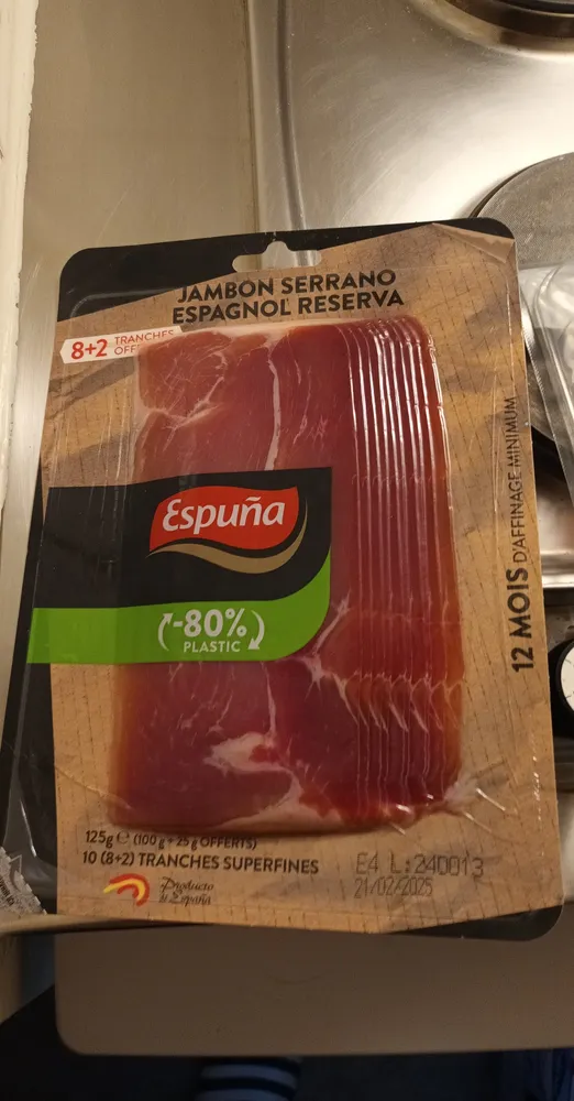 Jambo serrano espagnol reserva