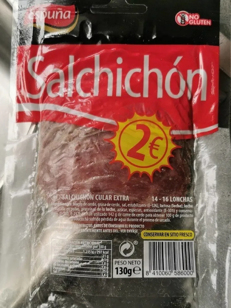 Salchichón cular extra
