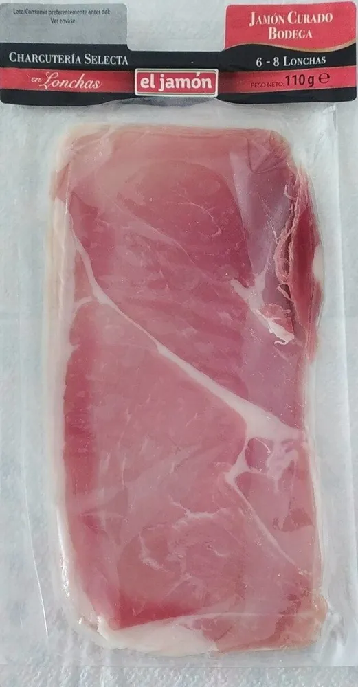 Jamón curado bodega