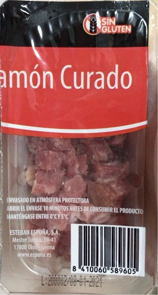 Tacos de jamon curado