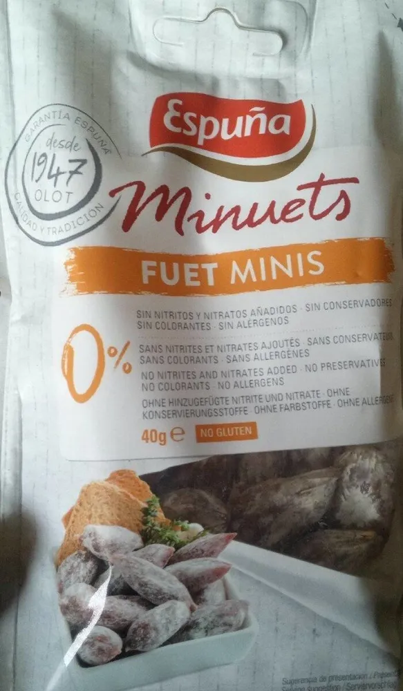 Minutes fuet minis