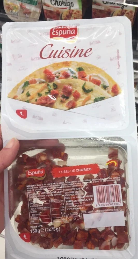Cube de chorizo
