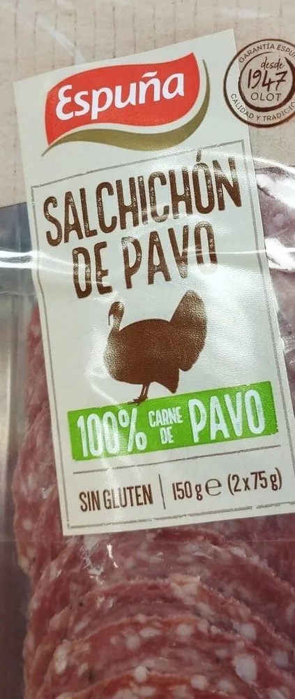 Salchichón de pavo