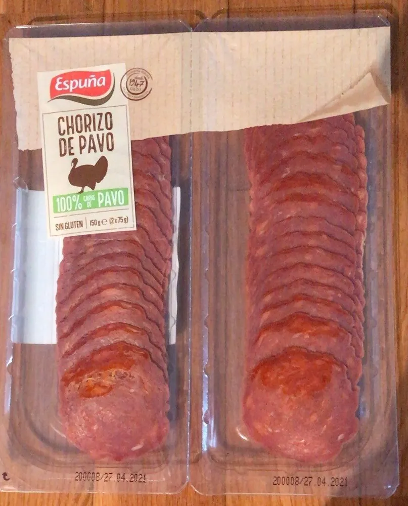 Chorizo de pavo