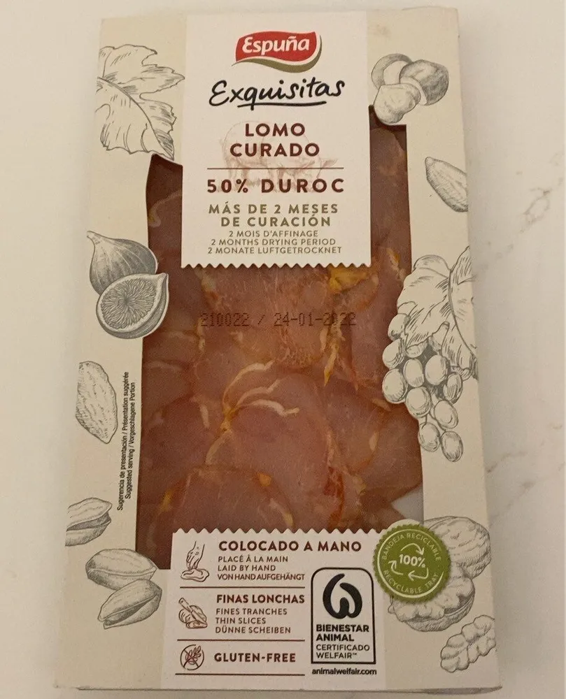 Lomo curado 50% duroc