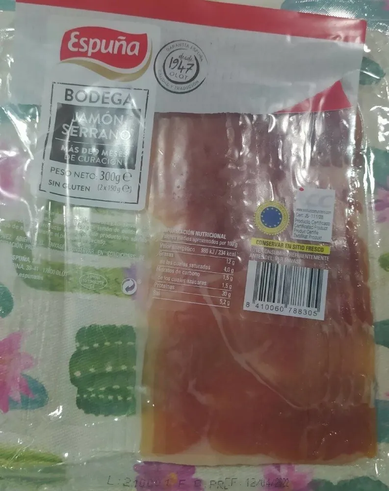 Jamón Serrano de bodega