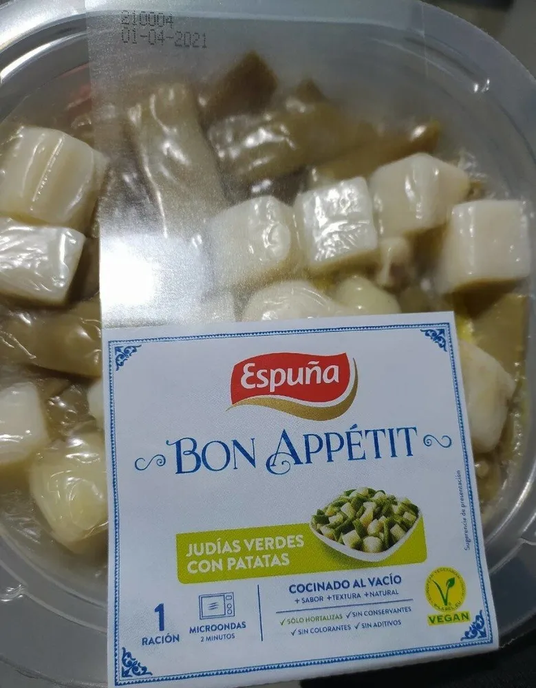 Bon appetit judías con patatas