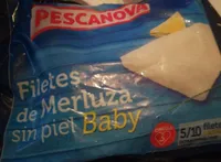 Filetes de merluza sin piel baby