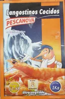Langostinod cocidos