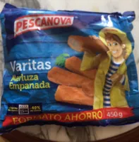 Varitas merluza empanada