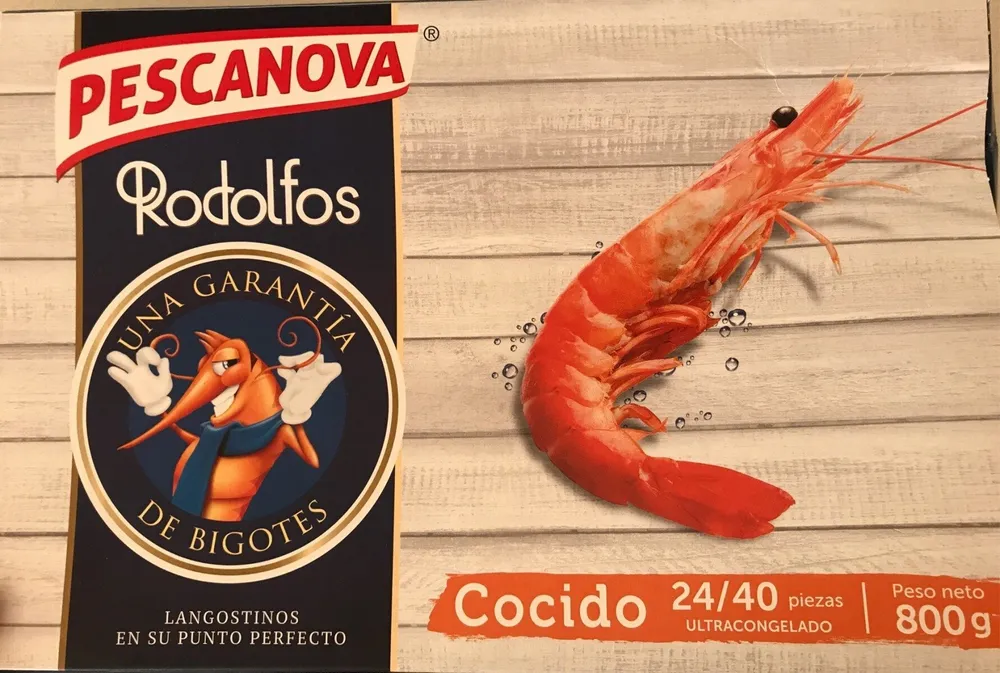 Rodolfos langostinos cocidos