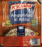 Anguriñas al ajillo