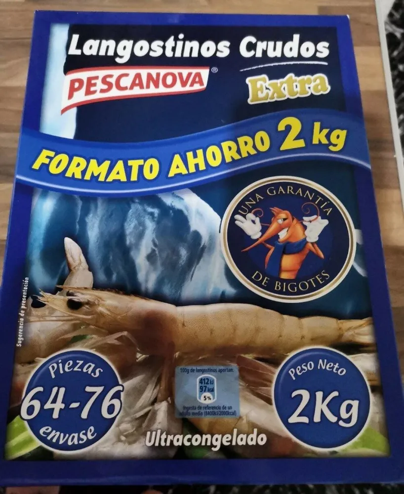 Langostino Crudo Extra