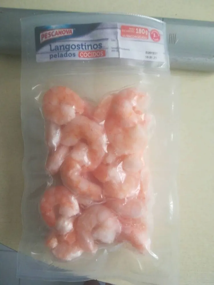 Langostino cocido pelado grande