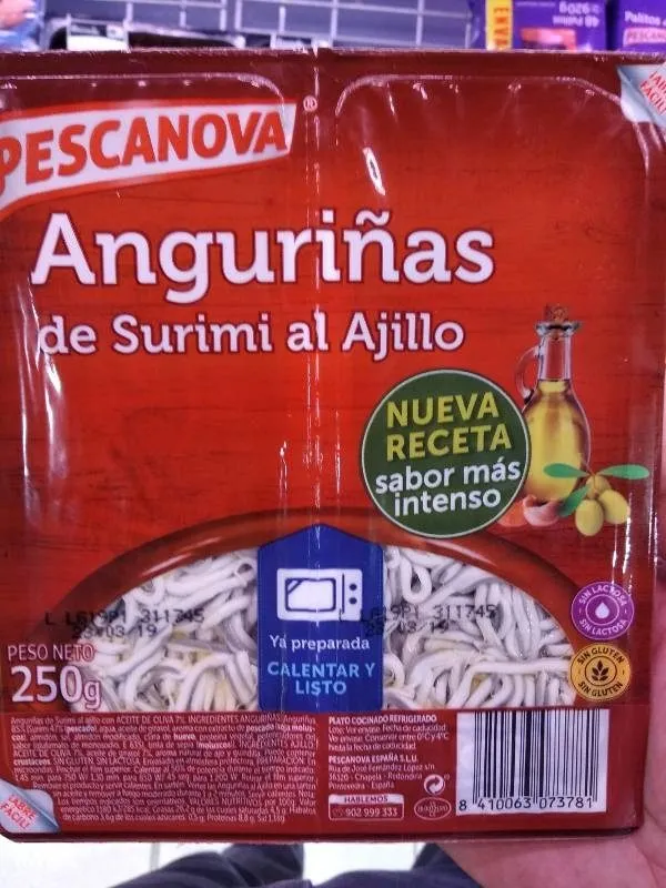 Anguriñas ajillo 2x250g