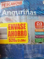 Angurinas de surimi