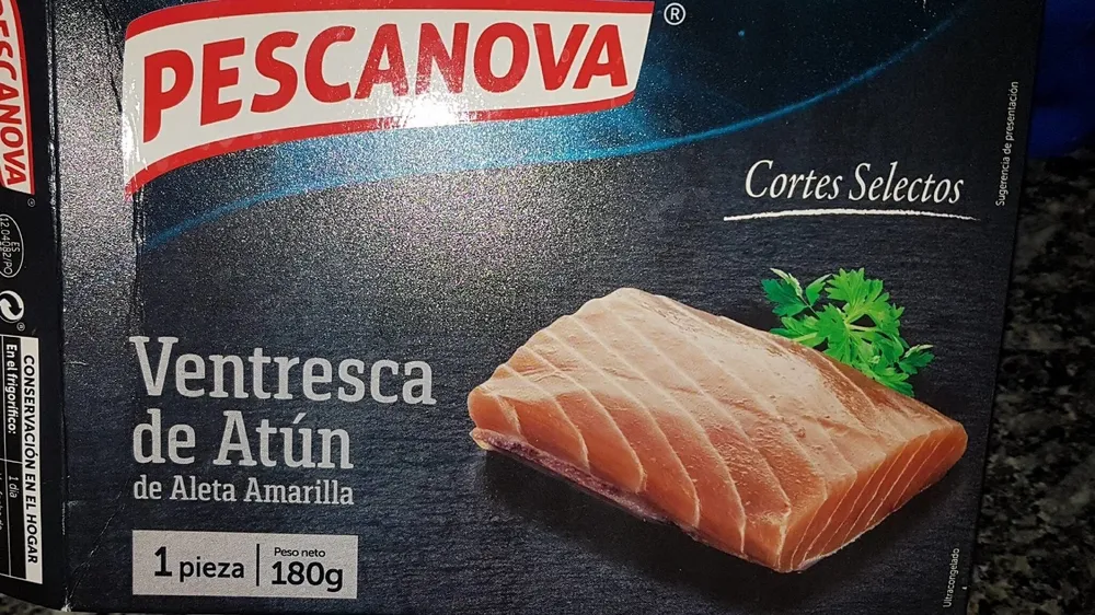Ventresca de Atún  de aleta Amarilla